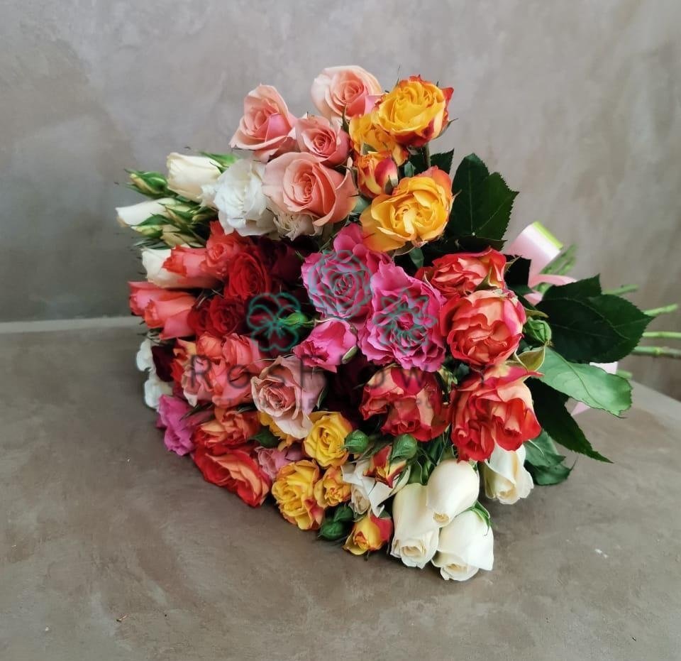 Букет цветов из: Розы в Болтино