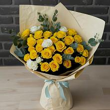 Букет цветов из:  Розы #REPLACE_PRED# Болтино