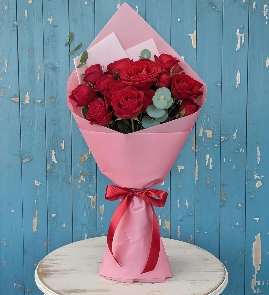 Букет цветов из: Розы в Болтино