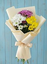 Букет цветов из:  Хризантемы в Болтино