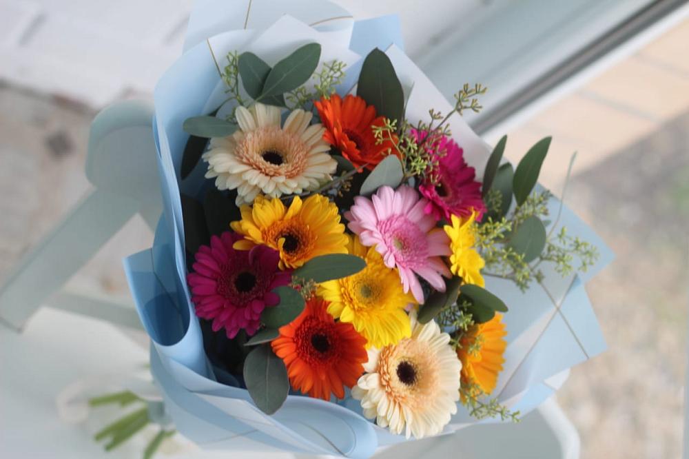 Букет цветов из: Герберы в Болтино