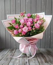 Букет Розовый кустик в Болтино