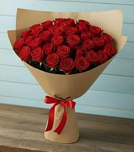Букет Красные розы Милано в Болтино