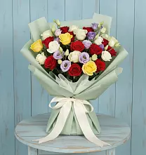 Букет цветов из:  Розы в Болтино