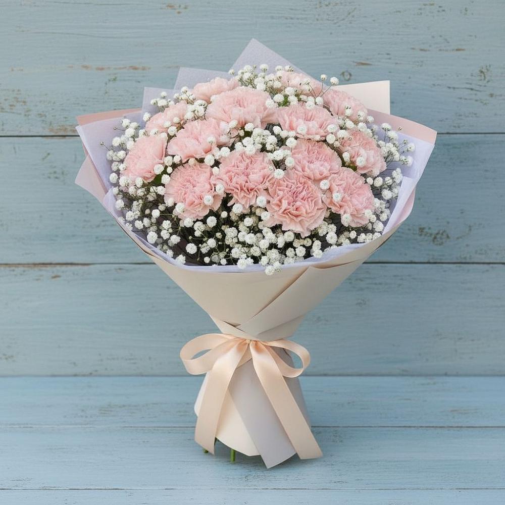 Букет цветов из: Гвоздики в Болтино