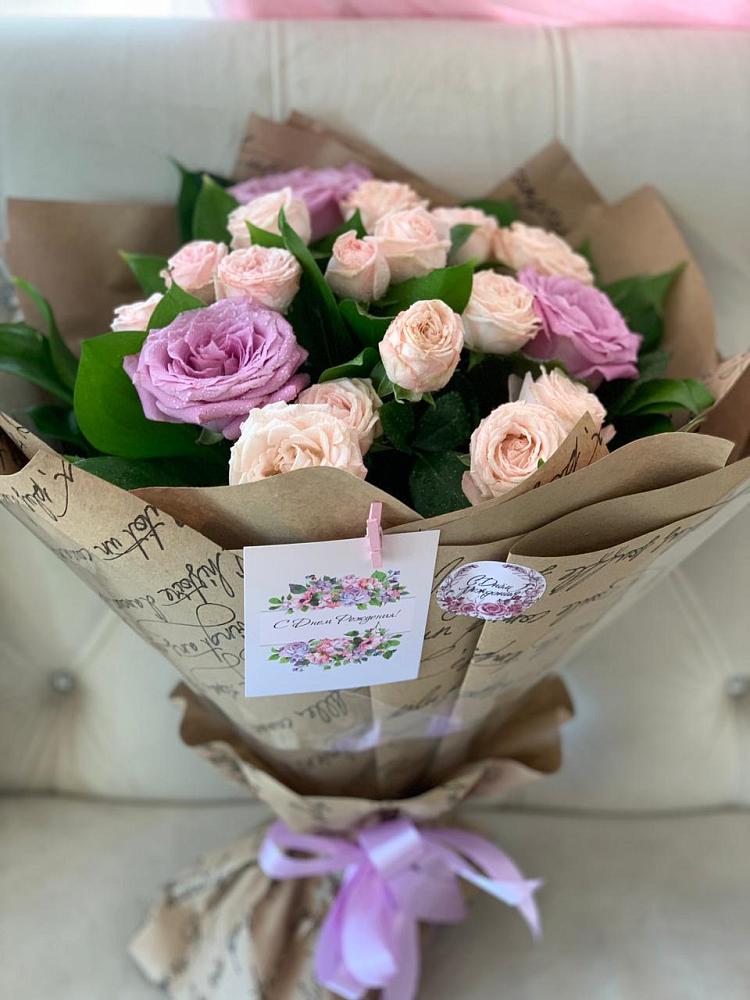 Букет цветов из: Розы в Болтино