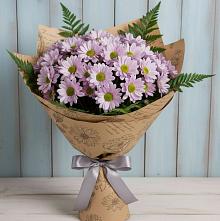 Букет цветов из:  Хризантемы #REPLACE_PRED# Болтино