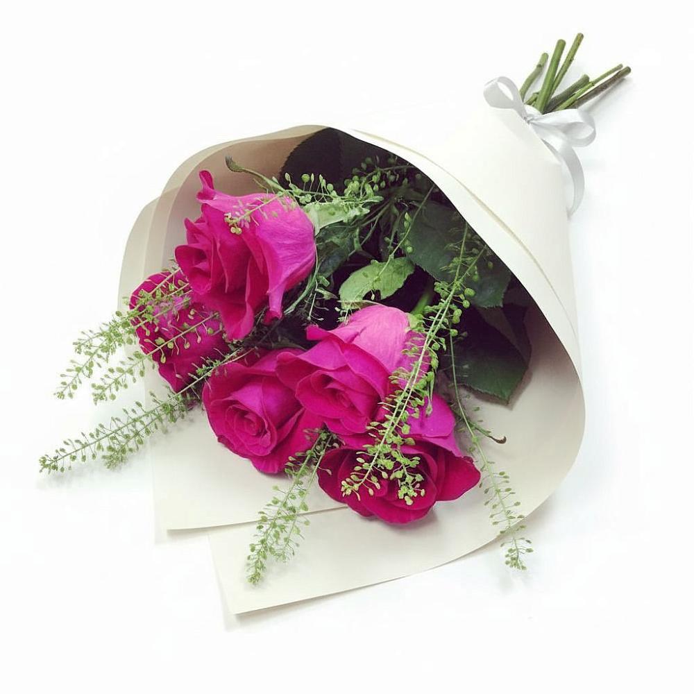 Букет цветов из: Розы в Болтино