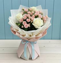 Букет цветов из:  Розы в Болтино