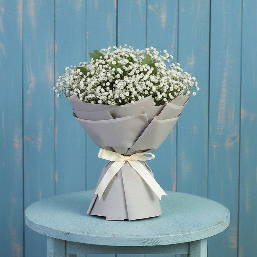 Букет цветов из: Гипсофила в Болтино