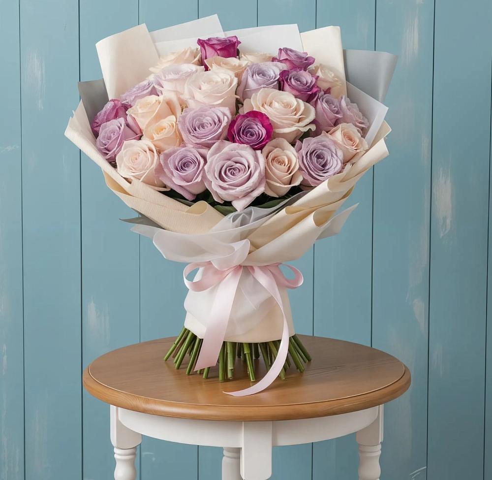 Букет цветов из: Розы в Болтино