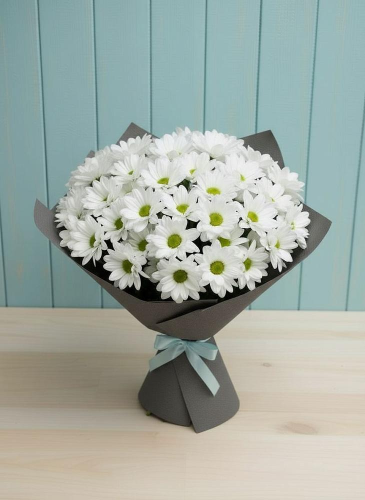 Букет цветов из: Хризантемы в Болтино