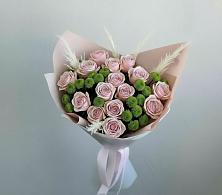 Букет цветов из:  Розы и Хризантемы в Болтино