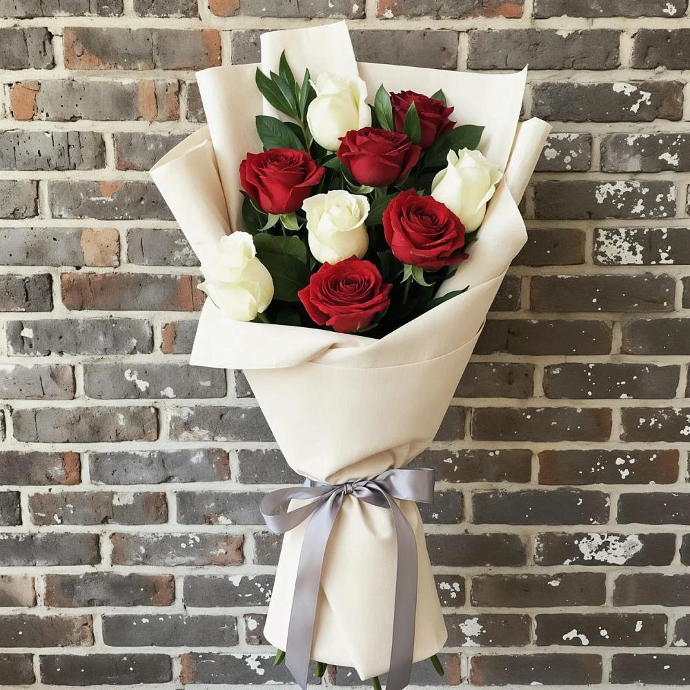 Букет цветов из: Розы в Болтино