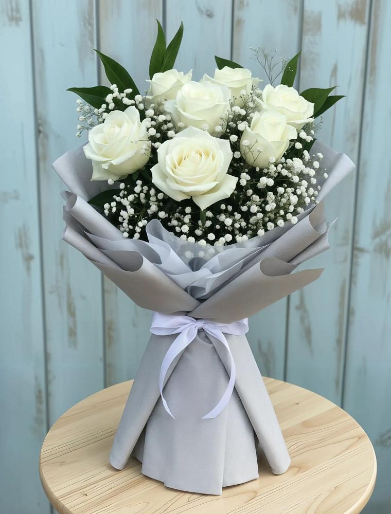 Букет цветов из: Розы в Болтино