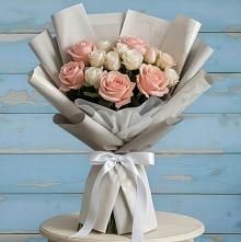 Букет цветов из:  Розы в Болтино