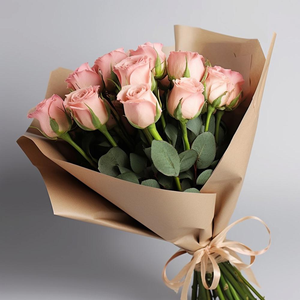 Букет 11 Нежных роз в Болтино