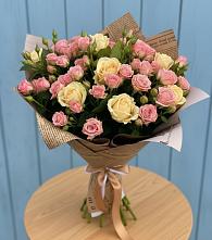 Букет цветов из:  Розы в Болтино