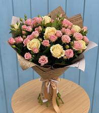 Букет цветов из:  Розы в Болтино