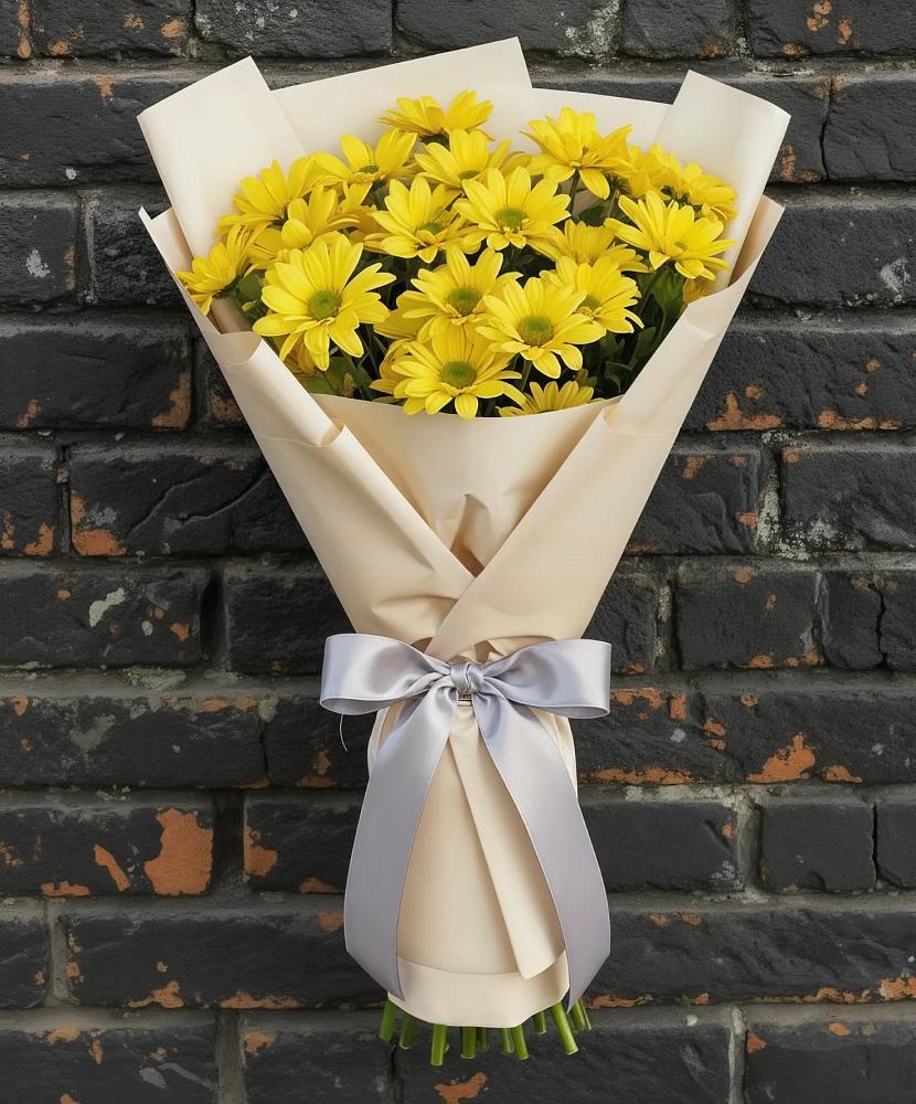 Букет цветов из: Хризантемы в Болтино