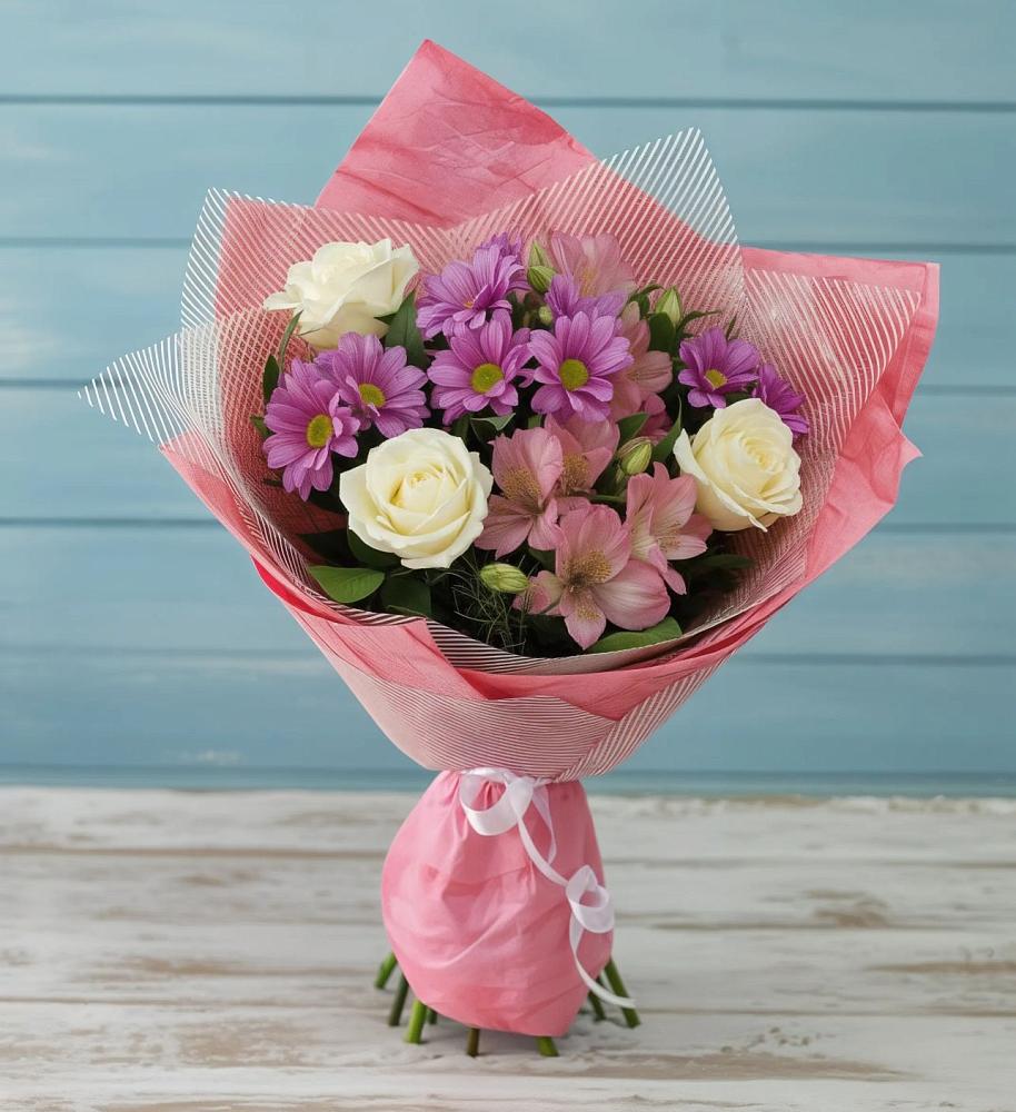 Букет цветов из: Герберы в Болтино