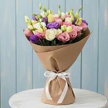 Букет цветов из:  Лизиантусы в Болтино