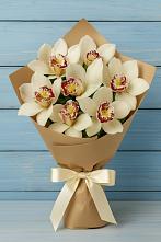 Букет цветов из:  Орхидеи и Розы в Болтино